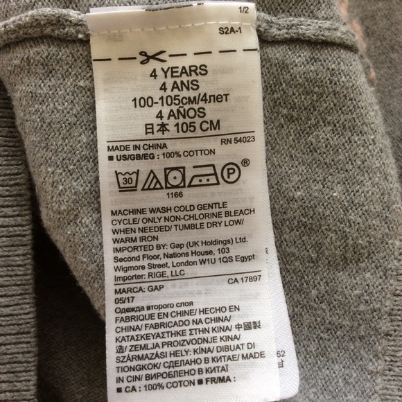 Gap toddler ruffle unicorn sweater - Picture 4 of 4